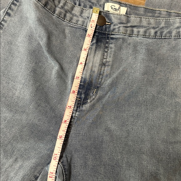 Easel Light Blue Flare Jeans Stretch Jeans Small - Picture 4 of 7